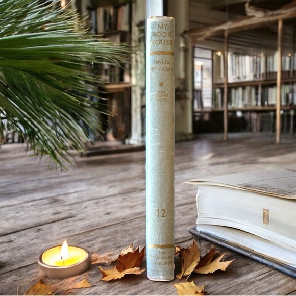 VINTAGE 1937 Halls of Fame of My Book House - Childhood Biographies of Authors - Picture 4 of 16